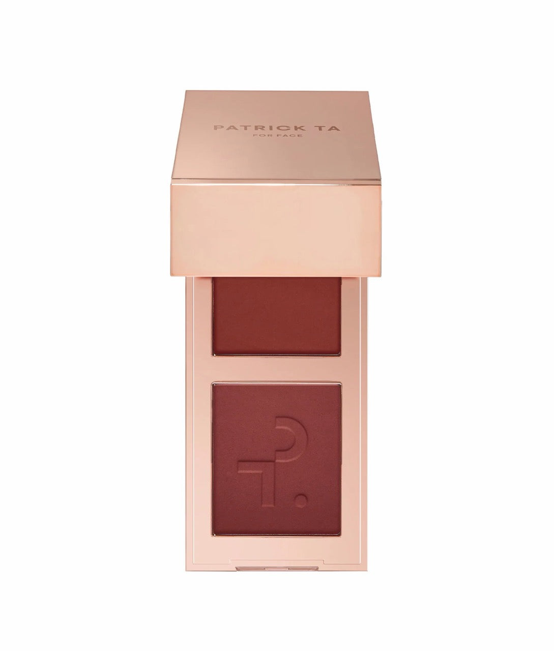 [INCOMING ETA 30 DAYS] Patrick Ta Mini Major Headlines Double-Take CrÈMe & Powder Blush Duo In She Knows Who She Is (Rich Mocha)