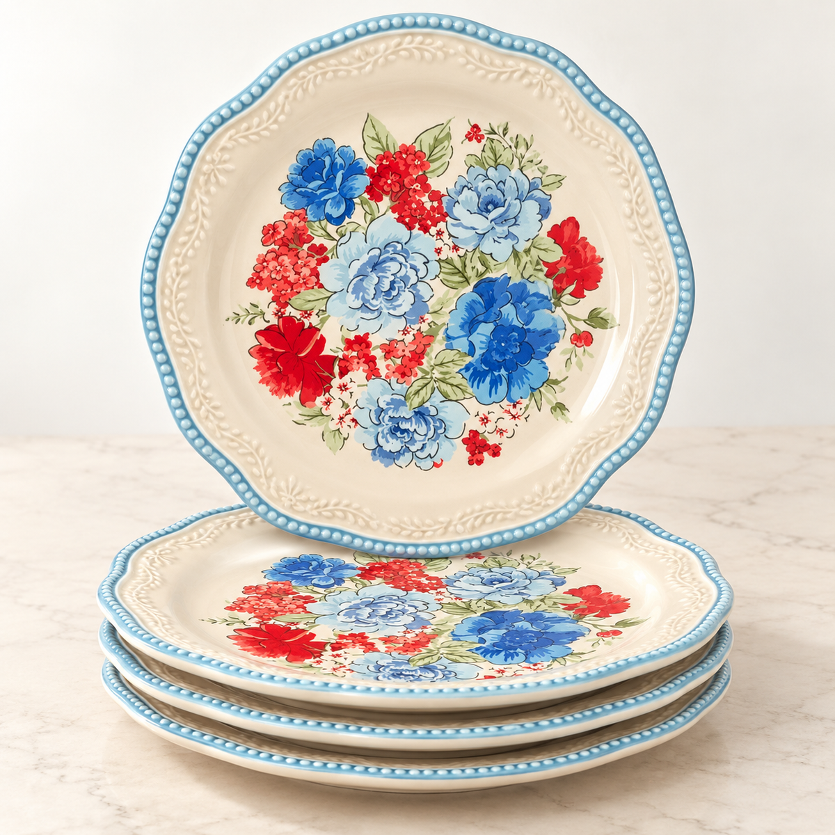 The Pioneer Woman Classic Charm Dinner plate set - 4 pcs