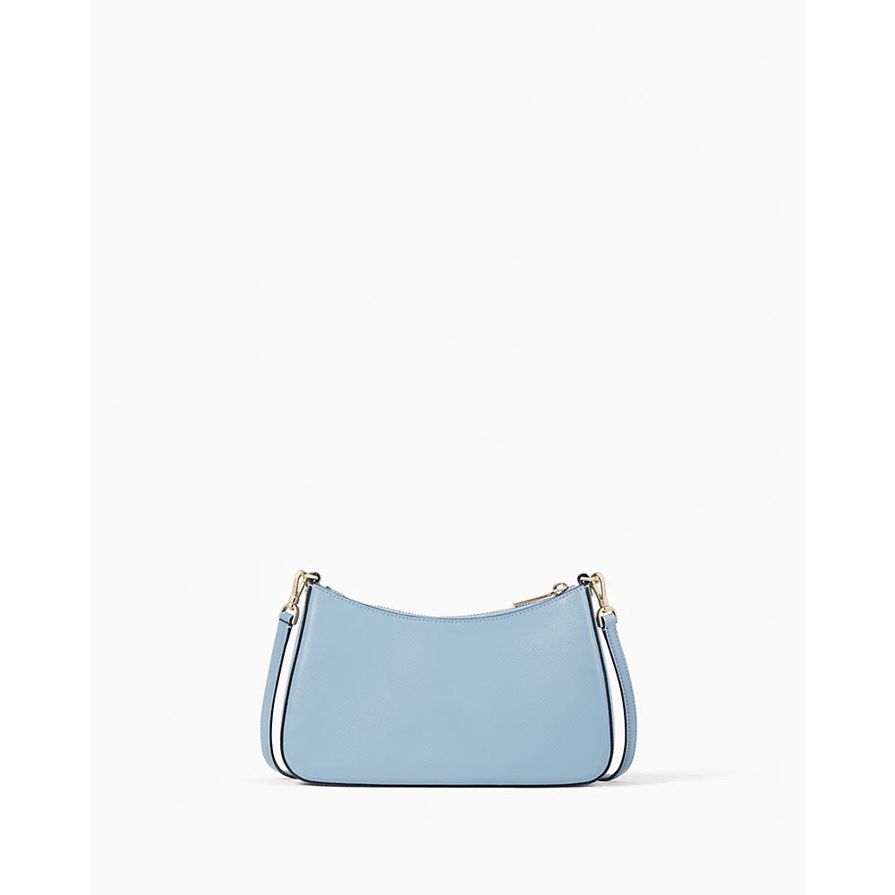 Kate Spade Madison Saffiano Leather Convertible Crossbody in Polished Blue (KC439)