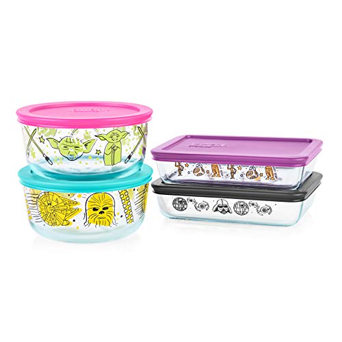 [READY STOCK ETA 7 DAYS] Pyrex 8pcs Brown Box Star Wars