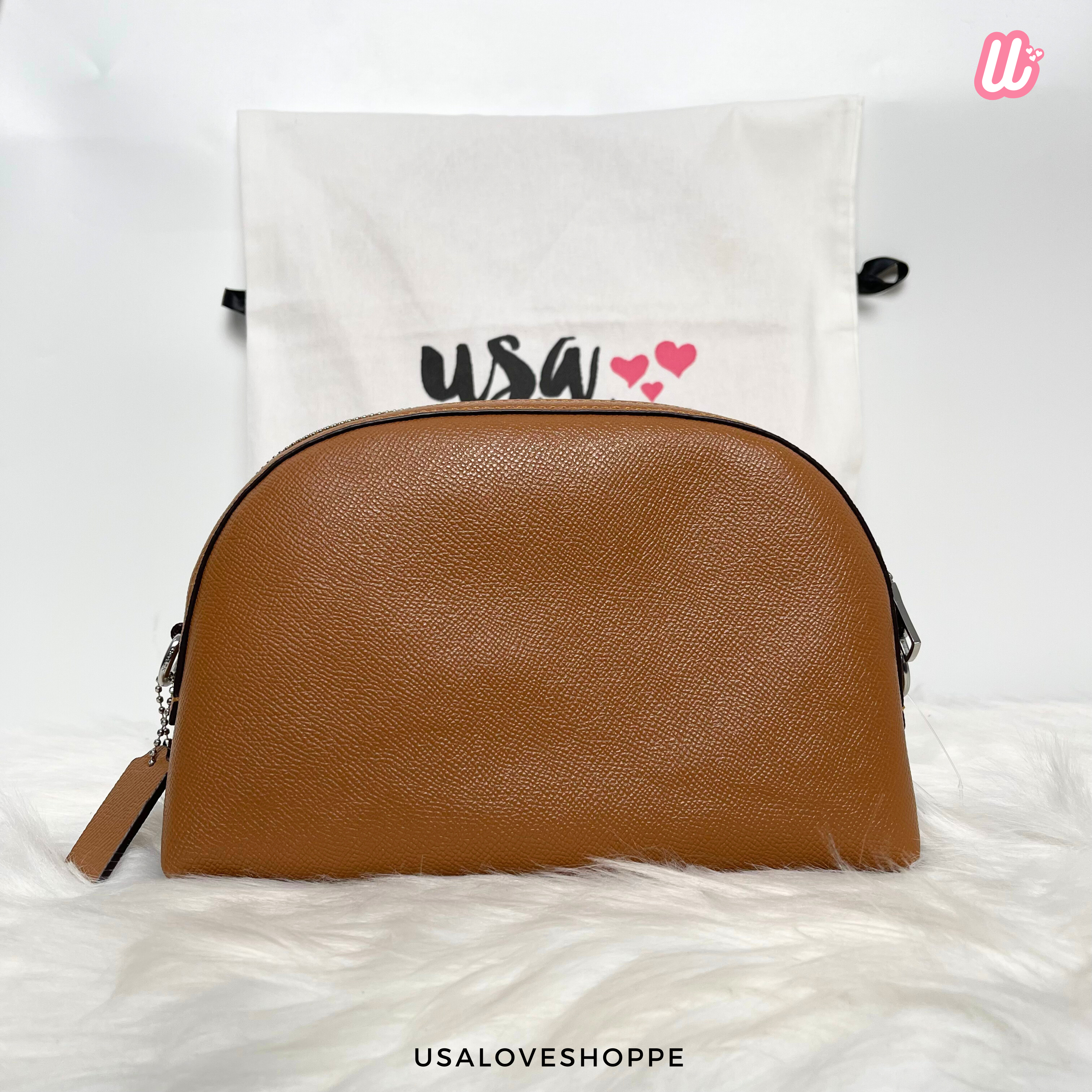 [READY STOCK MY][DEFECT] COACH Madi Crossbody in Light Saddle (CR348)