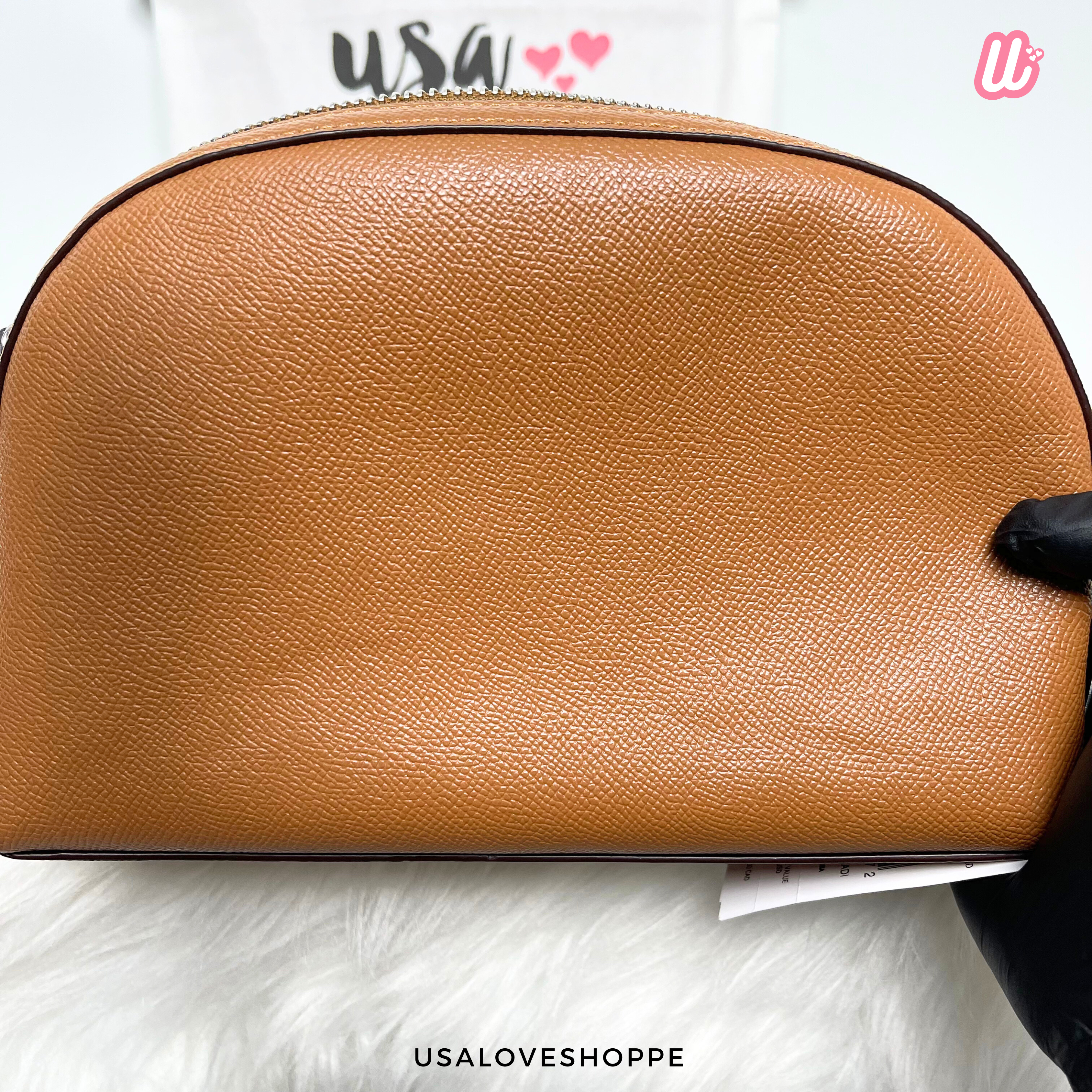 [READY STOCK MY][DEFECT] COACH Madi Crossbody in Light Saddle (CR348)