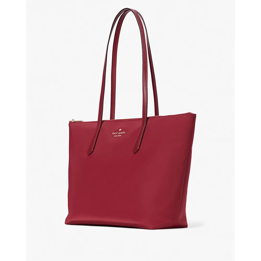 Kate Spade Bag Malaysia | Kate Spade Kitt Nylon Large Tote in Red ...