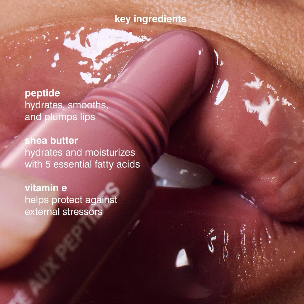 [INCOMING ETA 30 DAYS] Rhode Peptide Lip Tint Nourishing Glaze in Salty Tan