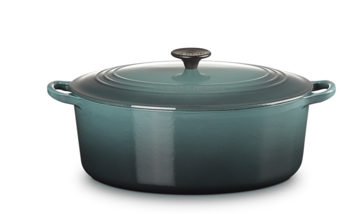 ULS SEA [READY STOCK] Clearance Le Creuset Classic Oval Cass Ocean 31 cm