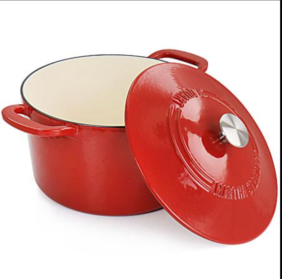 MARTHA STEWART 7QT Dutch Oven in Red