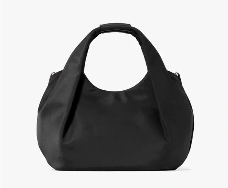 [INCOMING ETA 30 DAYS] Kate Spade Carter Nylon Small Pleated Crossbody in Black (KL965)