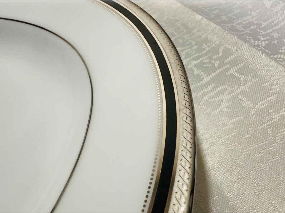 Noritake Austin Platinum 50-Piece Dinnerware Set – Service for 8