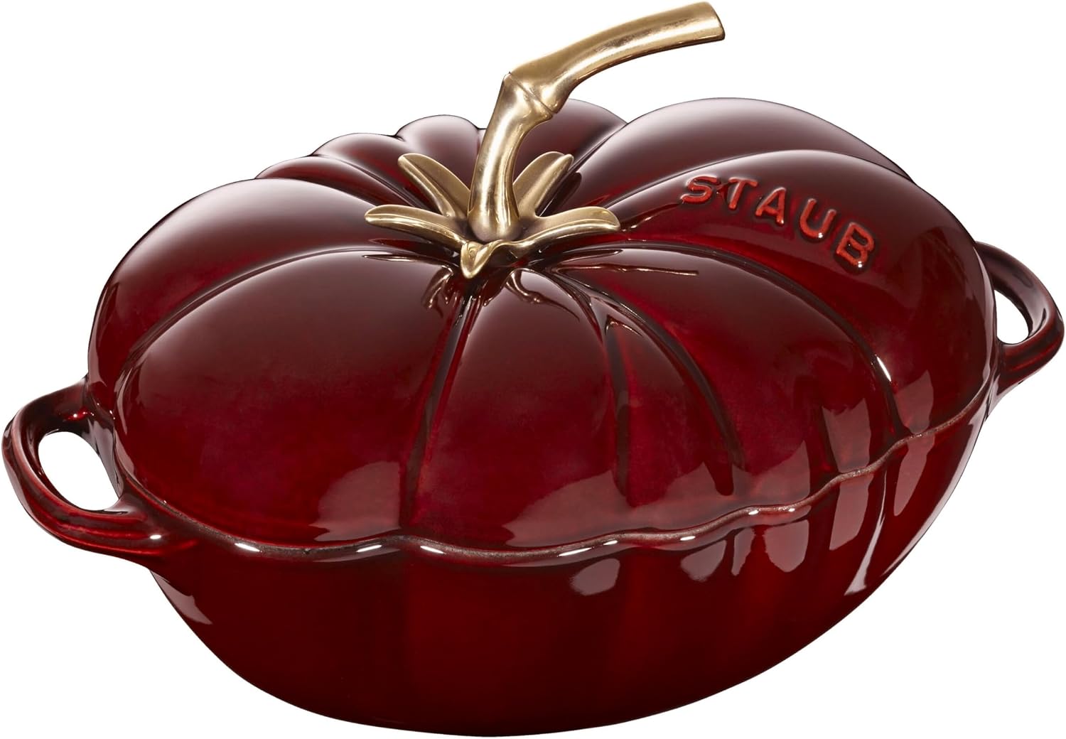 [WEB EXCLUSIVE][READY STOCK ETA 7 DAYS] Staub Enameled Cast Iron 3-qt. Tomato Cocotte in Grenadine