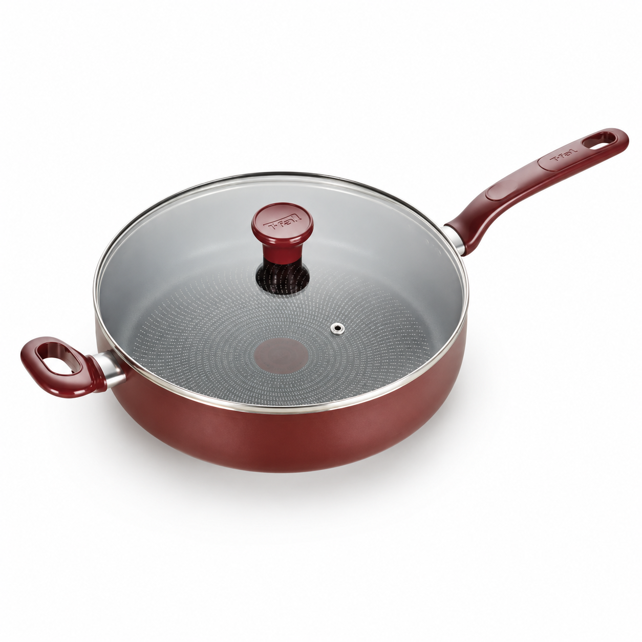 Tefal Simply Cook Nonstick 5-Quart Jumbo Cooker - Red