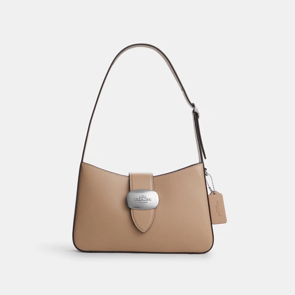 COACH Eliza Shoulder Bag in Taupe (CP004)