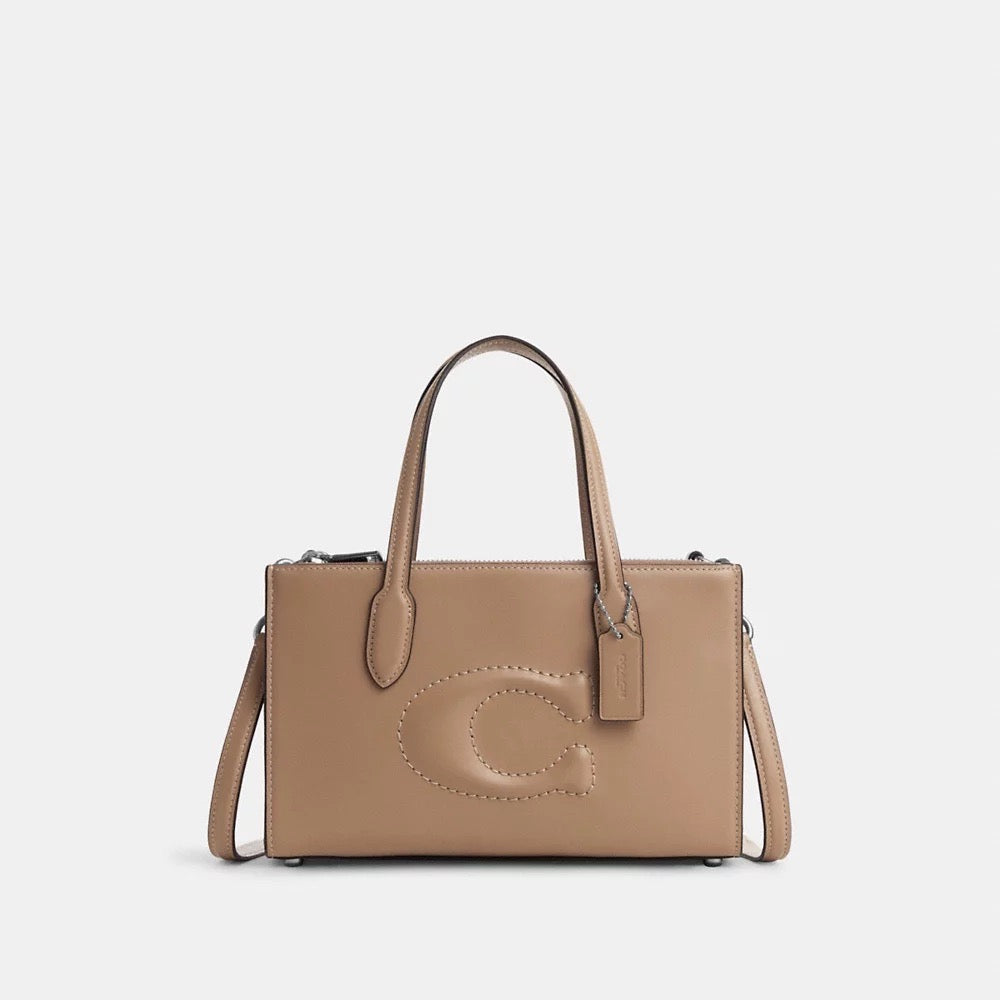 [INCOMING ETA END MAY 2024] C0ACH Nina Small Tote in Taupe (CR097)