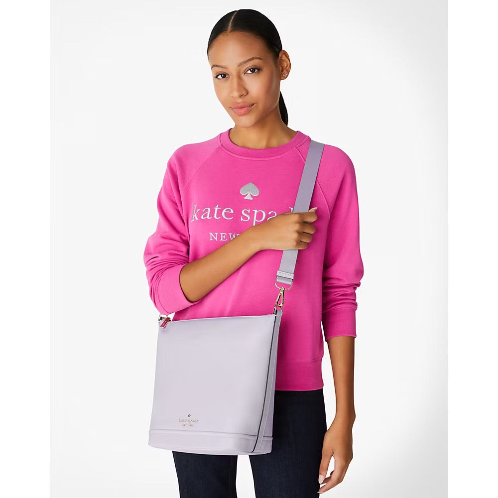 Kate Spade Chelsea Duffle Crossbody in Violet Spritz (KC444)