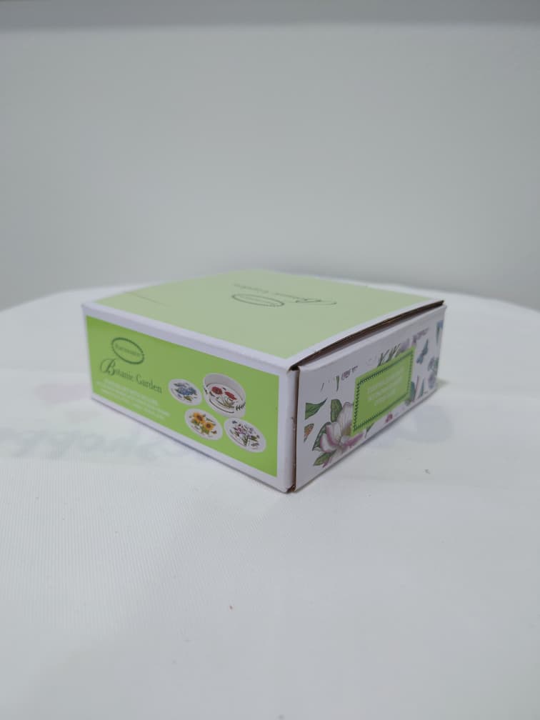 [READY STOCK MY] PORTMEIRION BOTANIC GARDEN COASTER SET WITH HOLDER