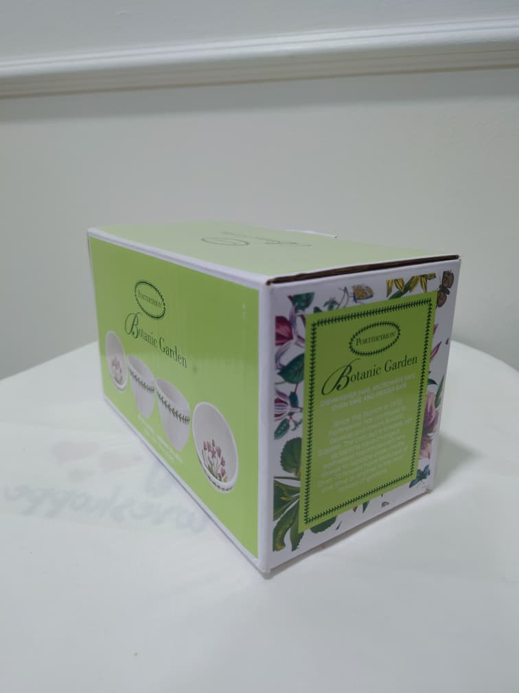 [READY STOCK MY] PORTMEIRION BOTANIC GARDEN SET OF 4 BOWLS