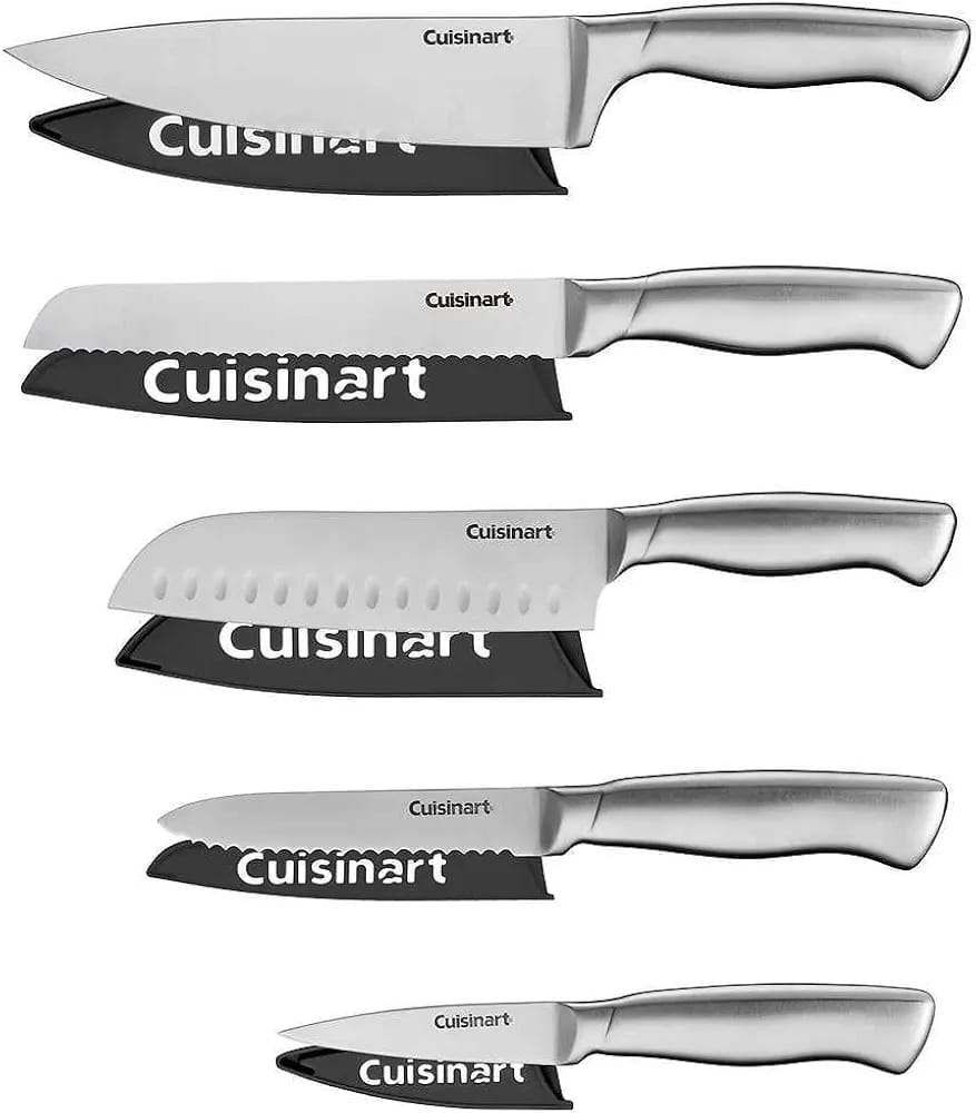 [READY STOCK MY] CUISINART ELITE SERIES 5 PIECE STAINLESS KNIFE SET