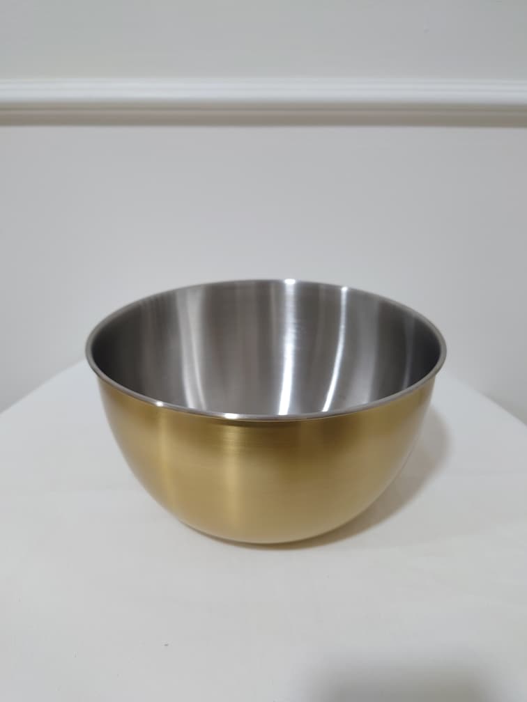 [READY STOCK MY] MARTHA STEWART GOLD PLATED BOWL SET 3 PIECES