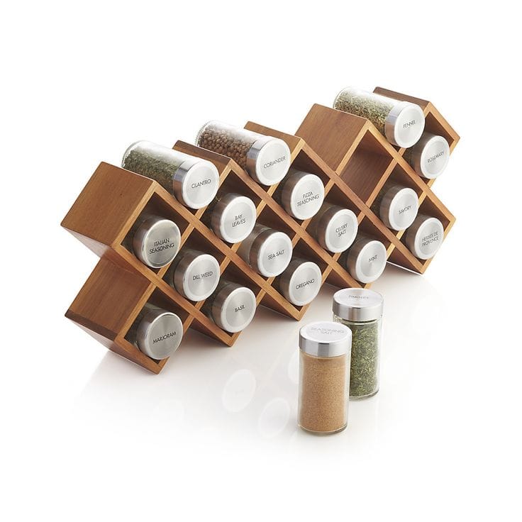 [READY STOCK MY] MARTHA SEWART SPICE RACK19 PIECE