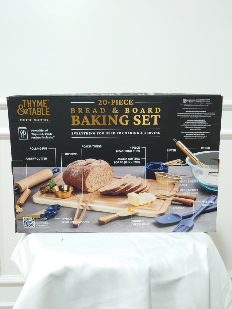 [READY STOCK MY] THYME & TABLE BREAD & BOARD BAKING SET 20 PCS