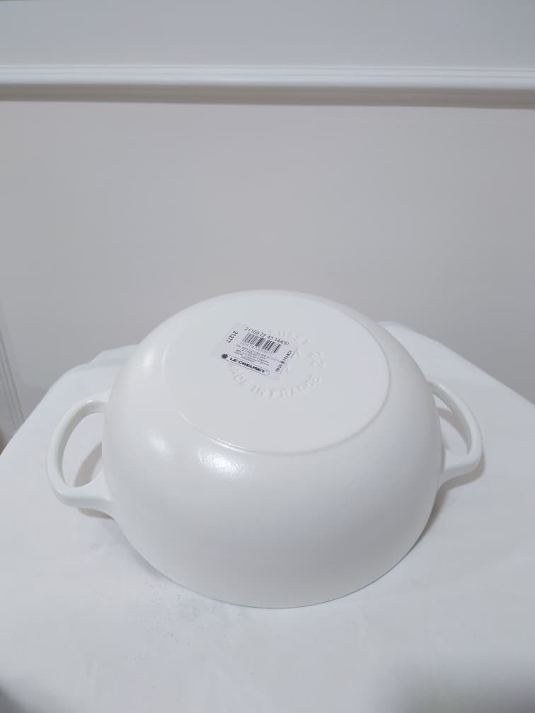 [READY STOCK MY] LE CREUSET SIGNATURE COTTON SOUP POT WITH LID 2.5QT CAST IRON