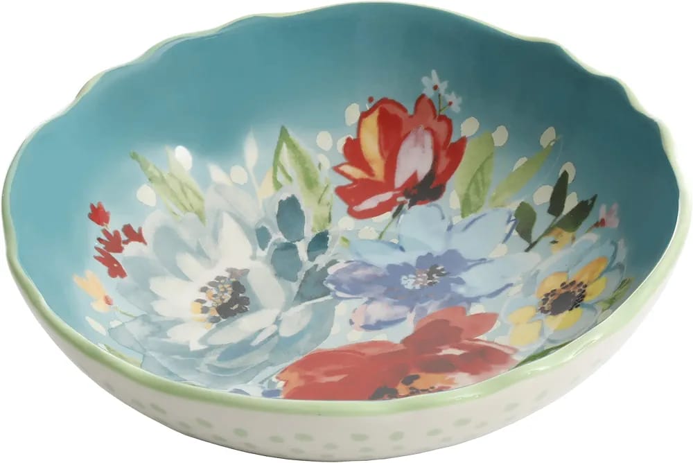 [READY STOCK MY] THE PIONEER WOMEN MELODY 4 PCS PASTA BOWL SET