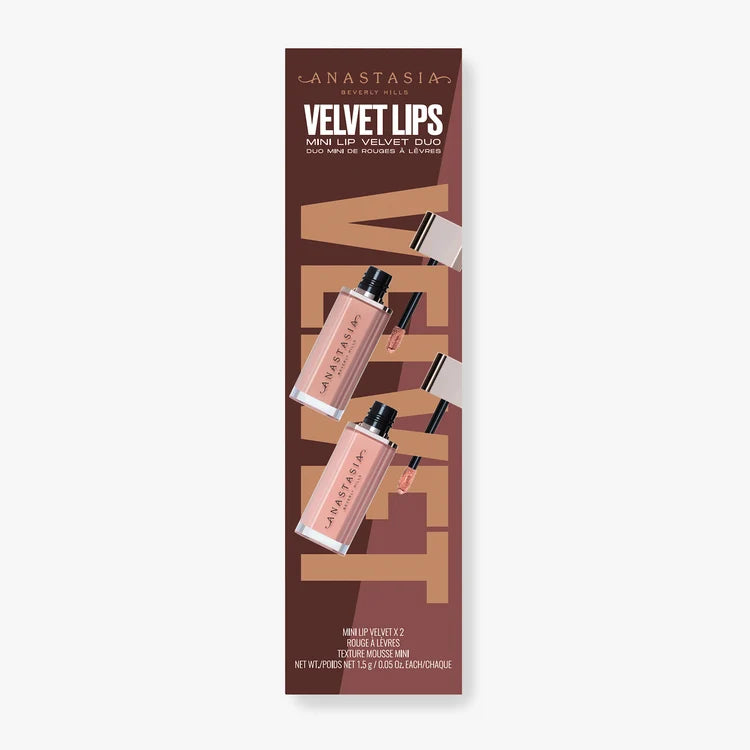 [ULSBC] [READY STOCK MY] Anastasia Beverly Hills Mini Lip Velvet Duo (Pure Hollywood & Kiss)