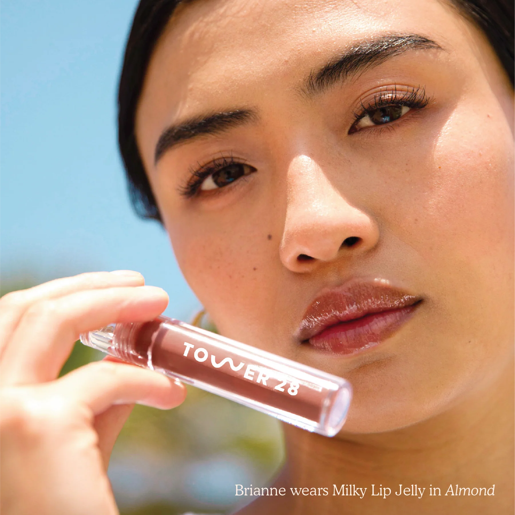 [ULSBC] [READY STOCK MY] Tower28 Shine On Milky Lip Oil Jelly in Almond