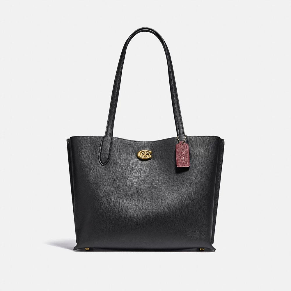 COACH Willow Tote In Black (C0689)