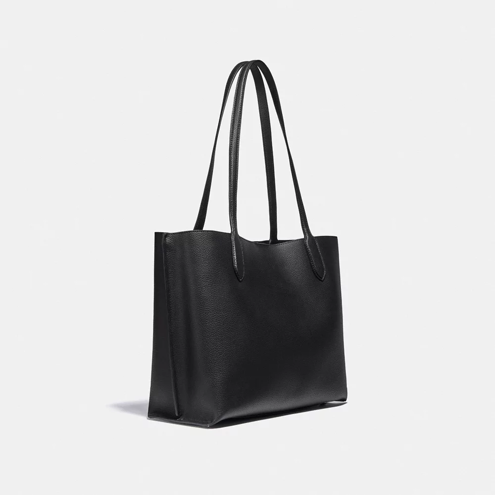 COACH Willow Tote In Black (C0689)