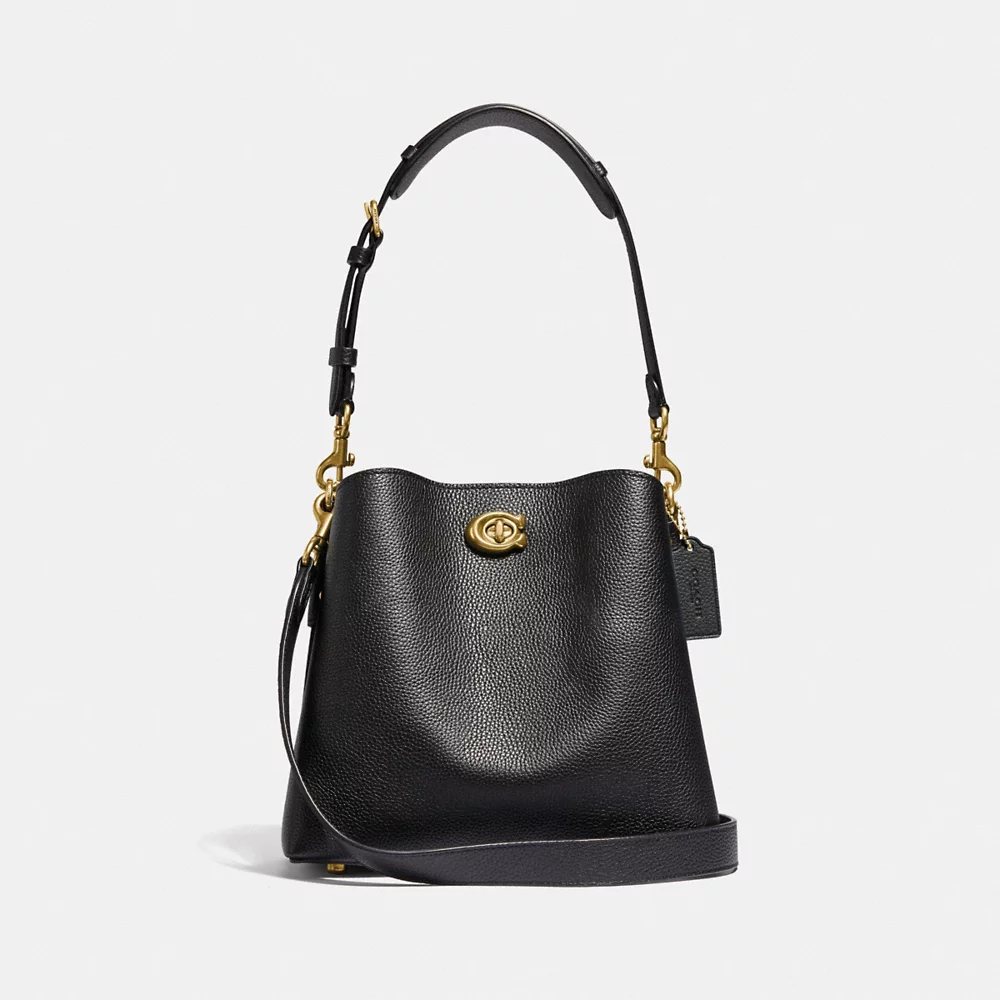 COACH Willow Bucket Bag in Black (C3916)