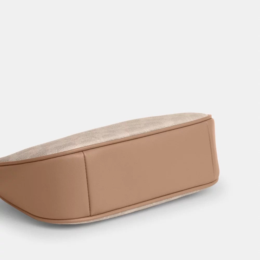 [READY STOCK MY] COACH Teri Mini Crossbody Bag In Signature Canvas in Sand/Taupe (CW323)