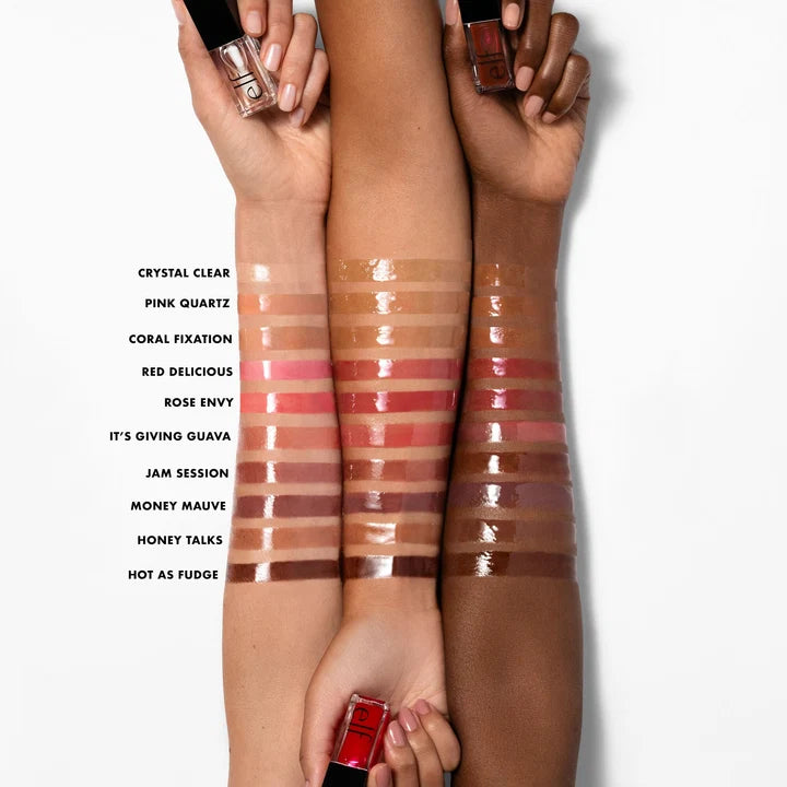 Elf Cosmetics Glow Reviver Lip Oil in Hot as Fudge