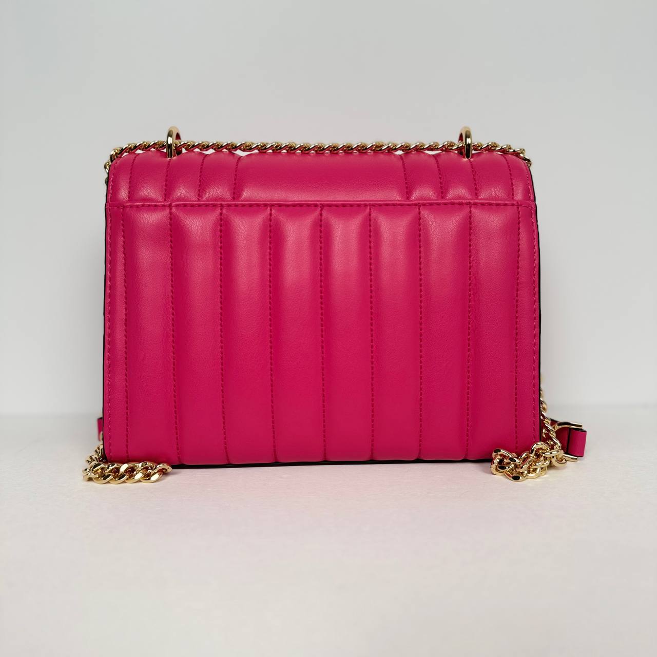 Michael Kors Whitney Medium Flap Chain Shoulder Bag in Electric Pink (35R4GWHL6U)