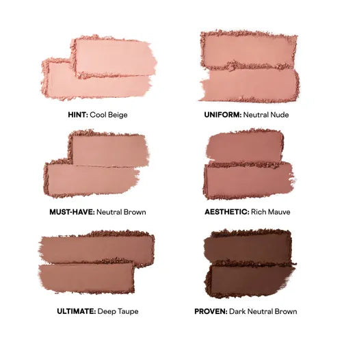 [ULSBC] [READY STOCK MY] Patrick Ta Major Dimension Essential Artistry Edit Eyeshadow Palette (COOL TAUPE)