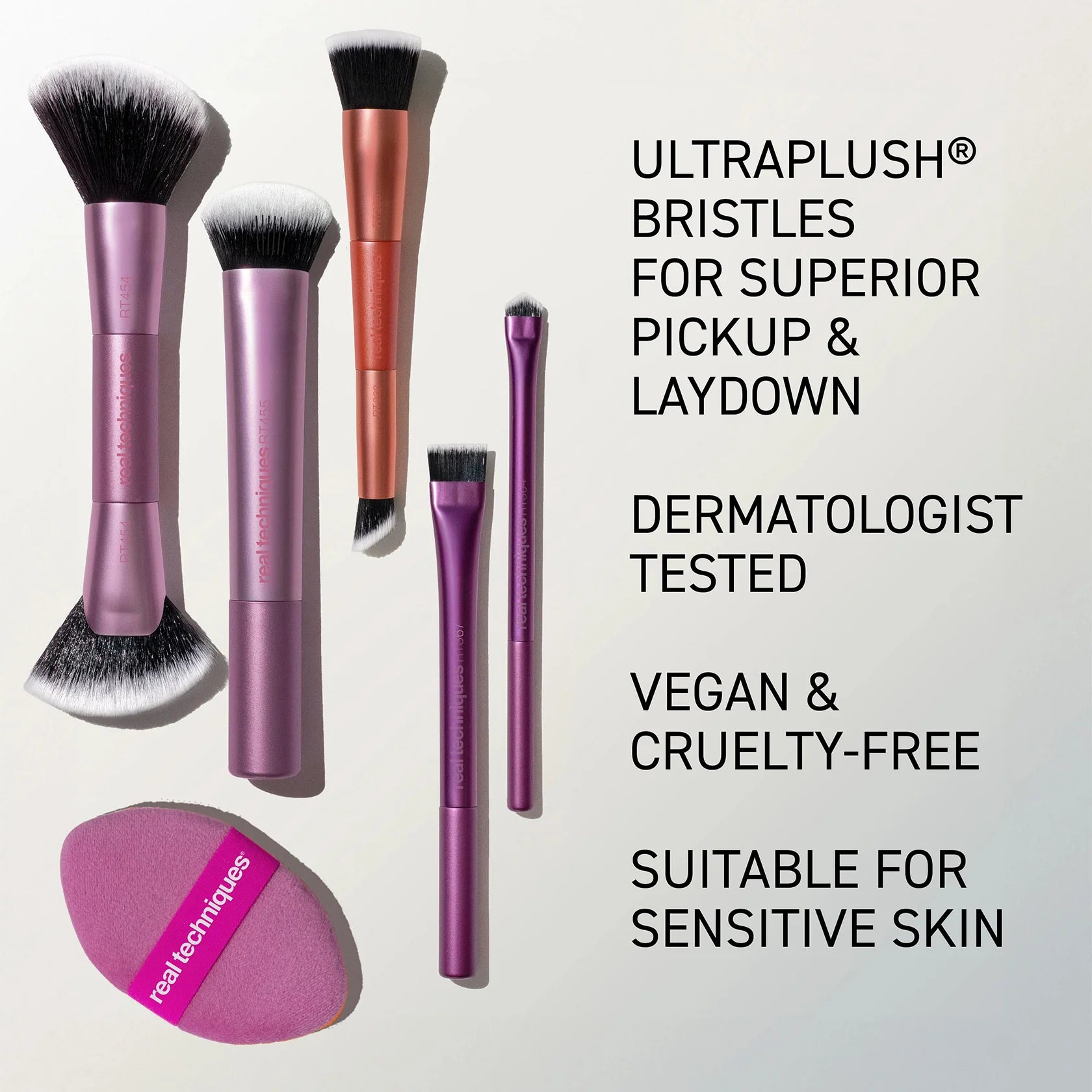 [ULSBC] [READY STOCK MY] Real Techniques Big Blend Energy Brush Set